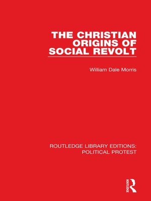 cover image of The Christian Origins of Social Revolt